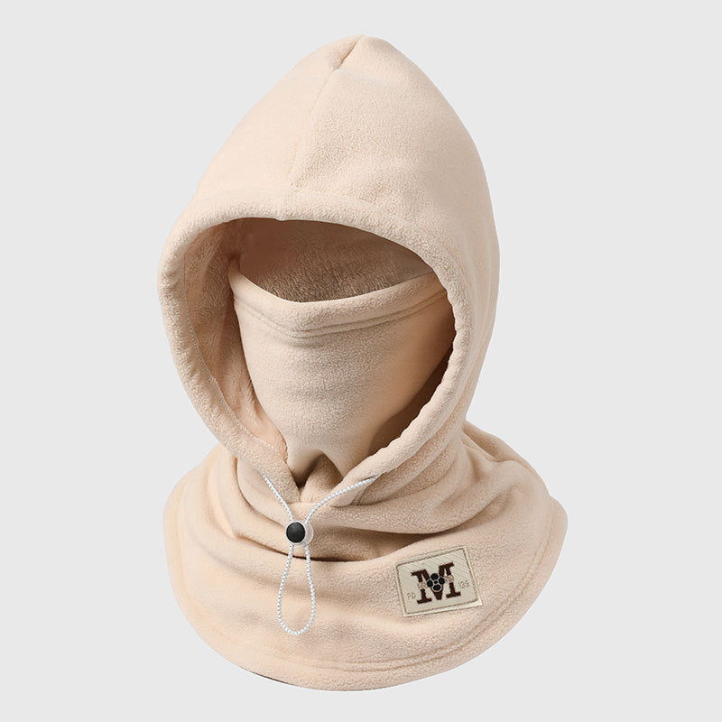 đ„ Integrierte Flanell-Gesichtsmaske mit MĂŒtze â Winddicht & warm