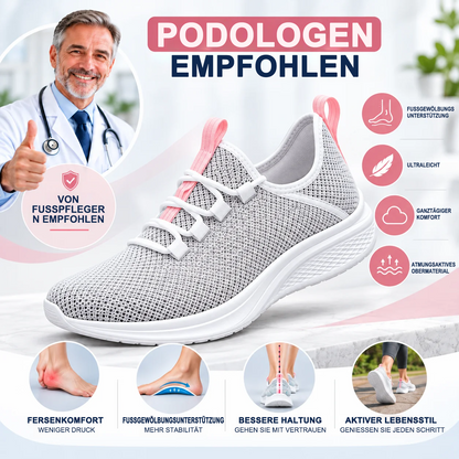 🔥 LETZTER TAG: 80 % RABATT – 👣 Damen-Slip-On-Sneaker mit orthopädischer Unterstützung & Fußgewölbestütze