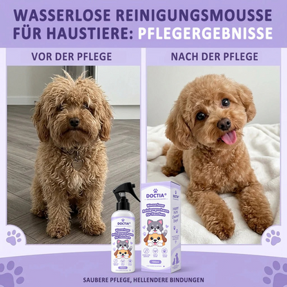 🔥 LETZTER TAG: 80 % RABATT –  DOCTIA® Wasserloser Reinigungsschaum für Haustiere