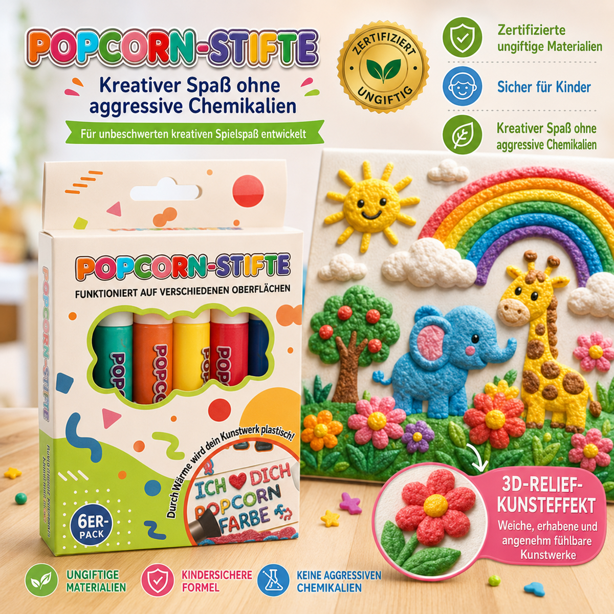 👑 Nur heute: 80 % Rabatt🎠 | IEY® 3D-Relief-Kunststift – Erwecke deine Zeichnungen zum Leben! 🪄🎨