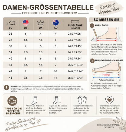 🔥 LETZTER TAG: 80 % RABATT – 👣 Damen-Slip-On-Sneaker mit orthopädischer Unterstützung & Fußgewölbestütze
