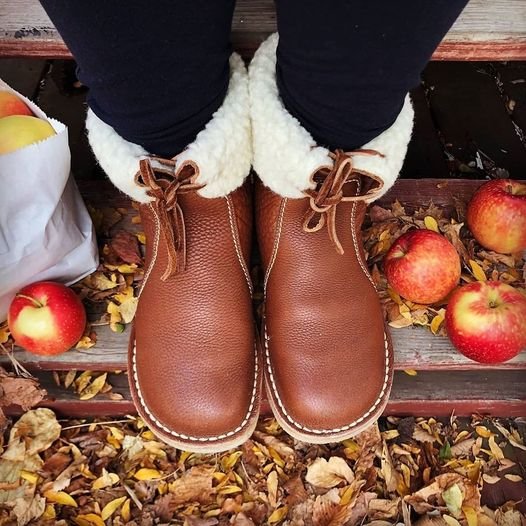 🔥 LETZTER TAG: 75 % RABATT – Wasserdichte orthopädische Winterstiefel aus Leder mit Wollfutter