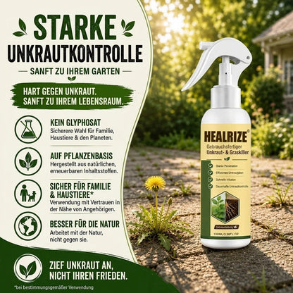 🏆 Neues Upgrade | HEALRIZE® Gebrauchsfertiger Unkraut und Grasvernichter