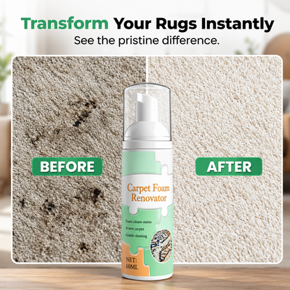 🔥49% OFF TODAY🔥 Waterless Carpet Foam Stain Remover with Towel