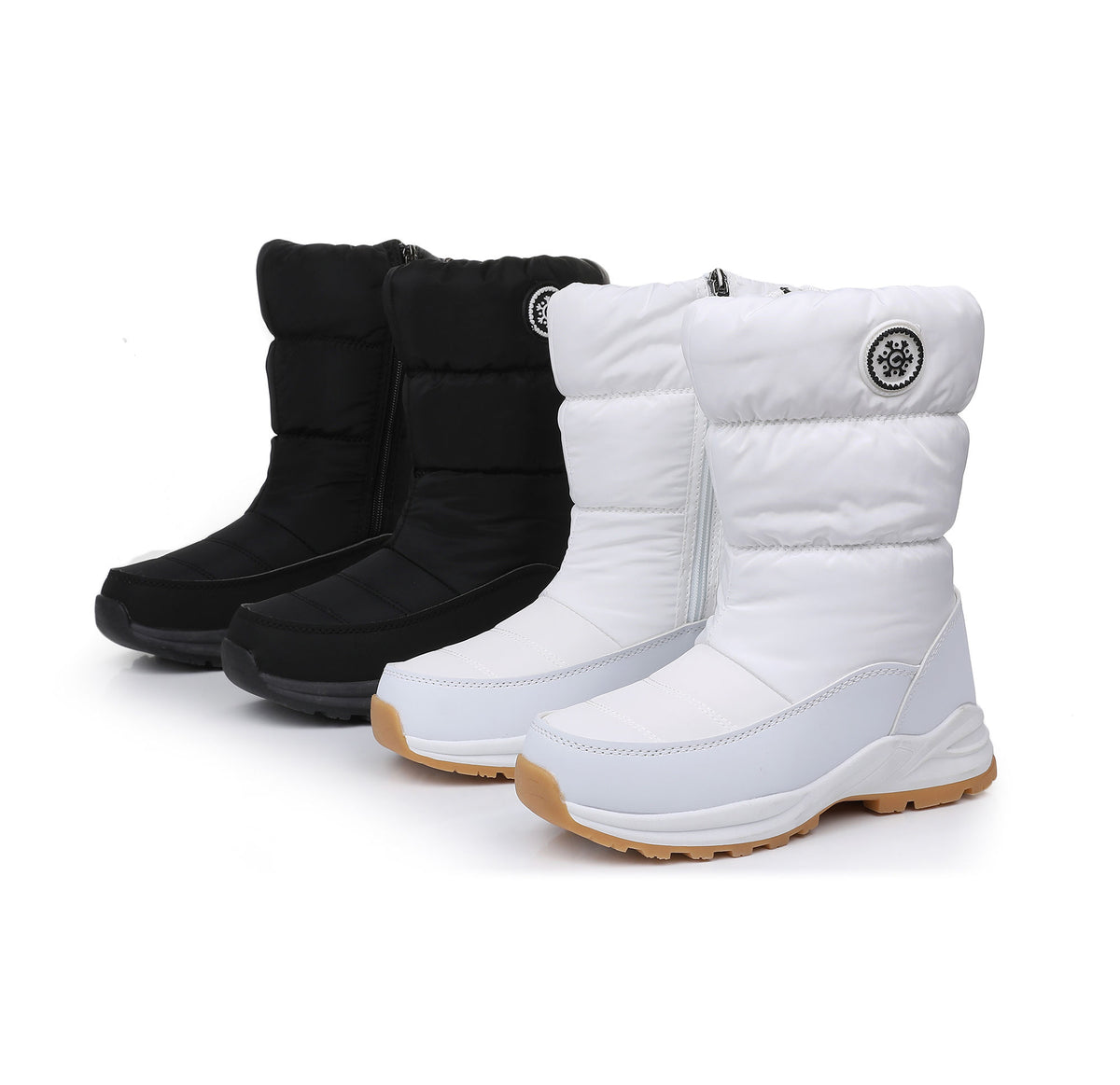 🔥 LETZTER TAG: 60 % RABATT 🔥 Wasserdichte Damen-Schneestiefel – warm gefüttert, rutschfest & bequem zum Hineinschlüpfen