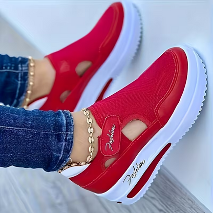 🔥 LETZTER TAG: 80 % RABATT – 👟 Damen-Komfortschuhe mit orthopädischer Unterstützung & verstellbarem Klettverschluss