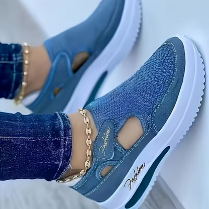 🔥 LETZTER TAG: 80 % RABATT – 👟 Damen-Komfortschuhe mit orthopädischer Unterstützung & verstellbarem Klettverschluss
