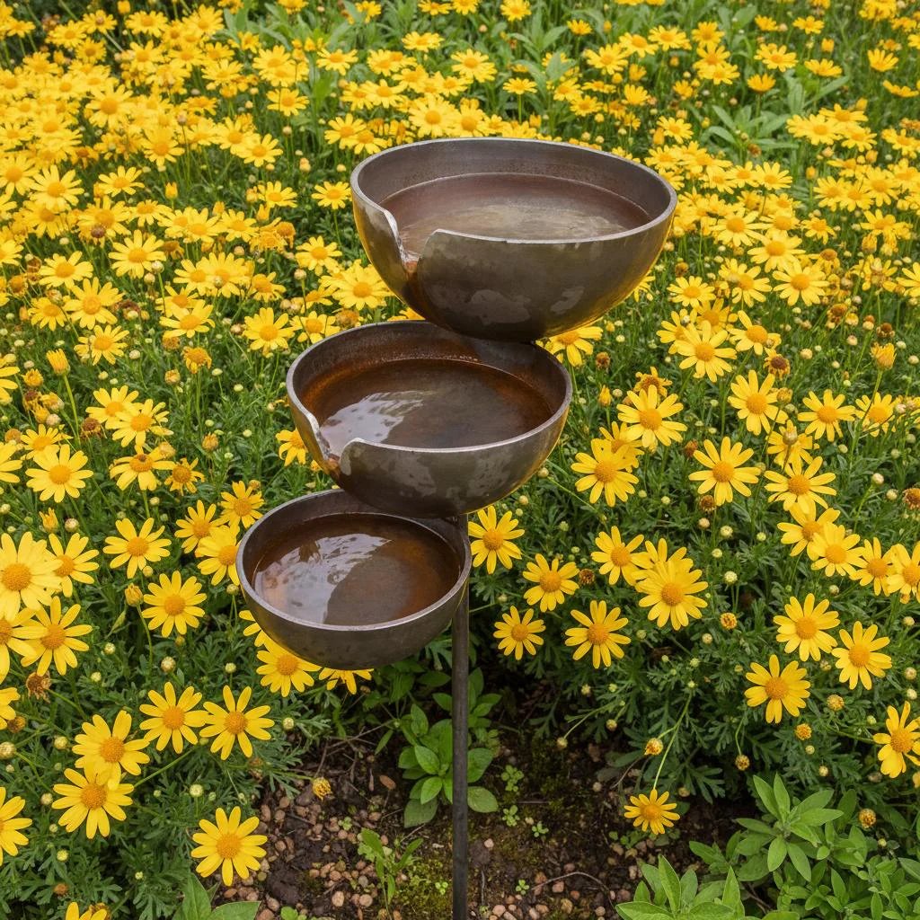 🔥Bring Life Back To Your Garden – Rain Catcher Bird Bath 🌿🐦