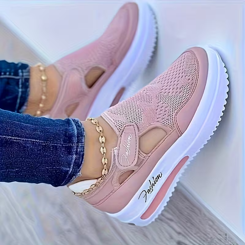 🔥 LETZTER TAG: 80 % RABATT – 👟 Damen-Komfortschuhe mit orthopädischer Unterstützung & verstellbarem Klettverschluss