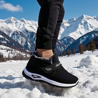 🔥 𝗟𝗘𝗧𝗭𝗧𝗘𝗥 𝗧𝗔𝗚: 𝟴𝟬 % 𝗥𝗔𝗕𝗔𝗧𝗧 – Damen Winter-Orthopädieschuhe – Warm, Weit geschnitten, Gepolsterte Sohle zur Schmerzlinderung
