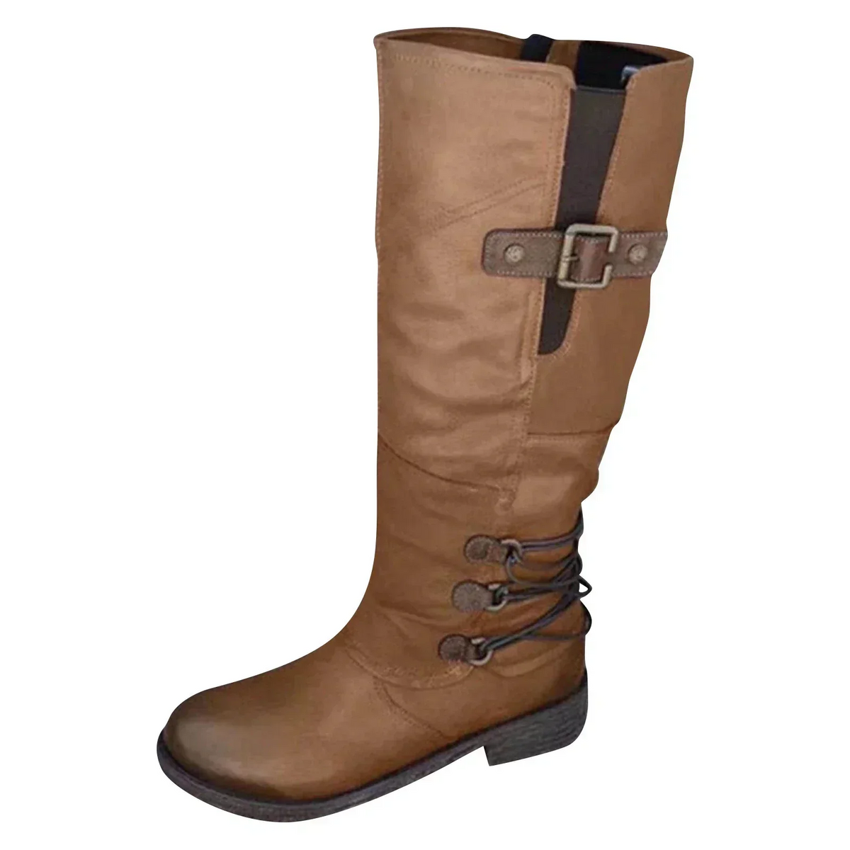 🔥 LETZTER TAG – 80 % RABATT 🔥 Damen Vintage-Schneestiefel mit hohem Schaft & Reißverschluss