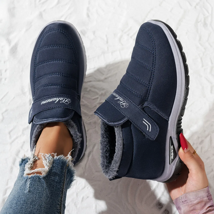 🔥 𝗟𝗘𝗧𝗭𝗧𝗘𝗥 𝗧𝗔𝗚: 𝟴𝟬 % 𝗥𝗔𝗕𝗔𝗧𝗧 – Damen Winter-Orthopädieschuhe – Warm, Weit geschnitten, Gepolsterte Sohle zur Schmerzlinderung