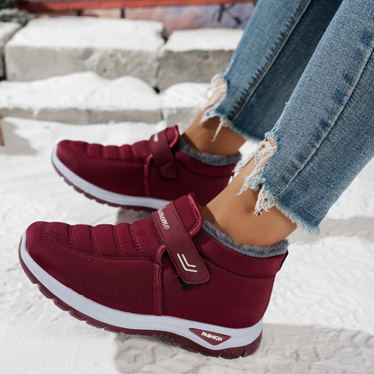 🔥 𝗟𝗘𝗧𝗭𝗧𝗘𝗥 𝗧𝗔𝗚: 𝟴𝟬 % 𝗥𝗔𝗕𝗔𝗧𝗧 – Damen Winter-Orthopädieschuhe – Warm, Weit geschnitten, Gepolsterte Sohle zur Schmerzlinderung