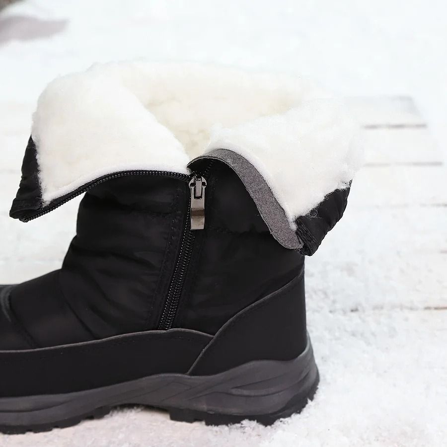🔥 LETZTER TAG: 60 % RABATT 🔥 Wasserdichte Damen-Schneestiefel – warm gefüttert, rutschfest & bequem zum Hineinschlüpfen