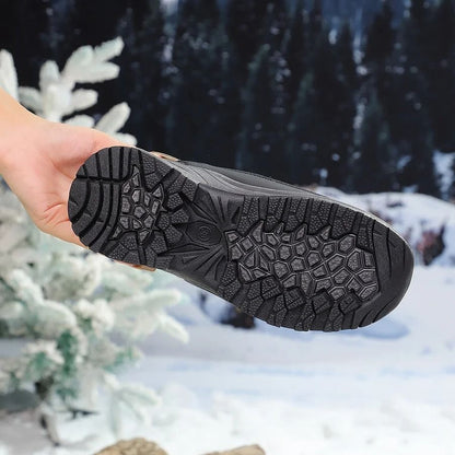 🔥 LETZTER TAG: 60 % RABATT 🔥 Wasserdichte Damen-Schneestiefel – warm gefüttert, rutschfest & bequem zum Hineinschlüpfen